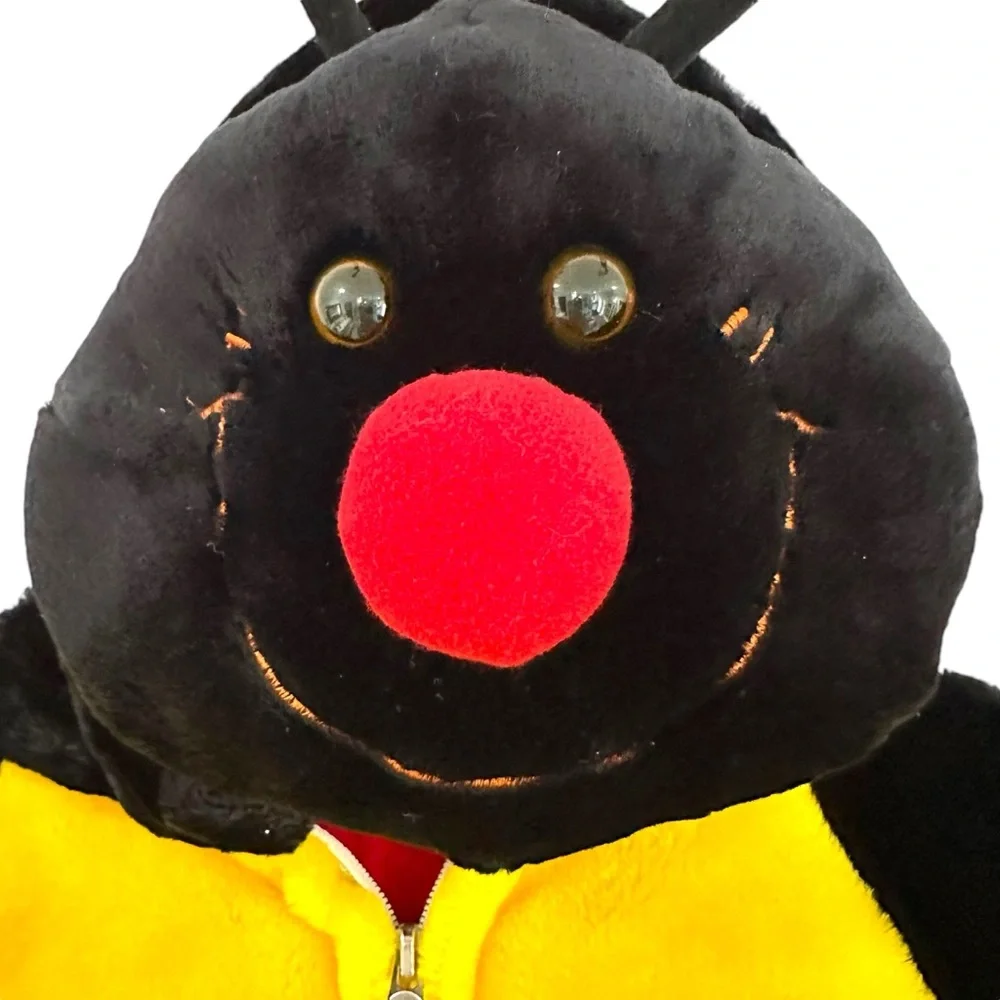 Kids Ladybug Halloween Costume‎ – Fuzzy Plush Lady Bug Outfit – 44